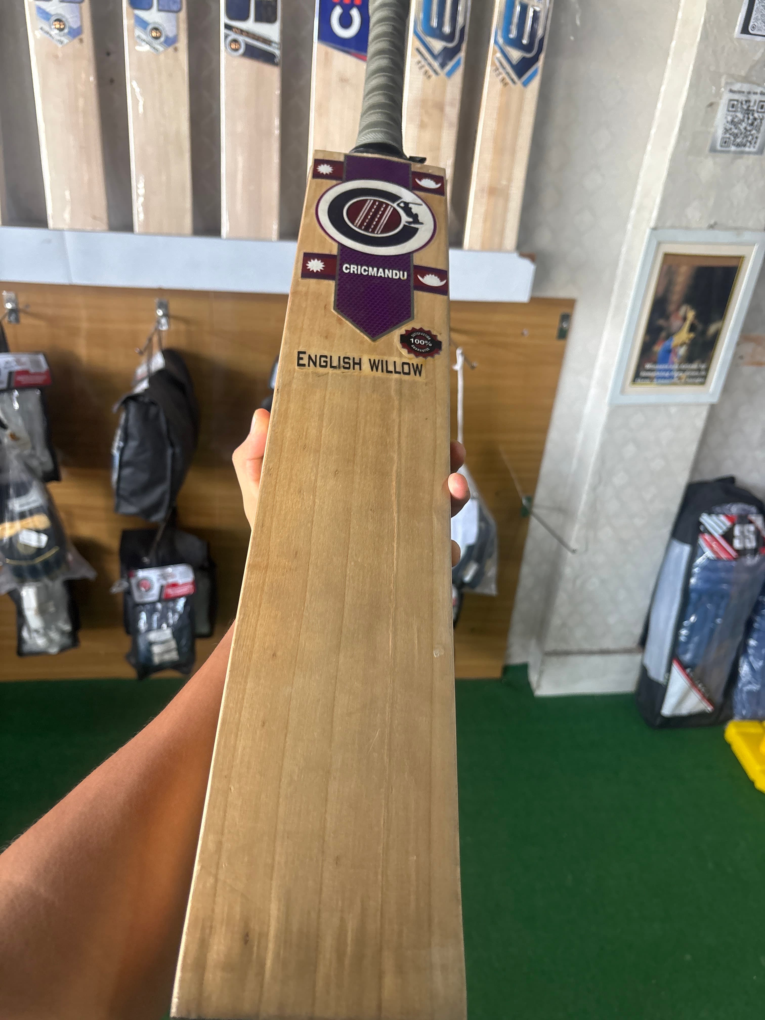 CRICMANDU SILVER EDITON SILVER EDTION BAT